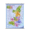 2022全新 陕西省地图挂图 竖版地图 政区交通图1.1米X0.8米 商品缩略图0