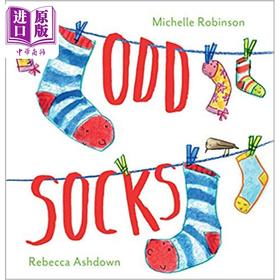 【中商原版】Odd Socks 奇怪的袜子 英文原版儿童绘本 故事绘本 Michelle Robinson 3到6岁