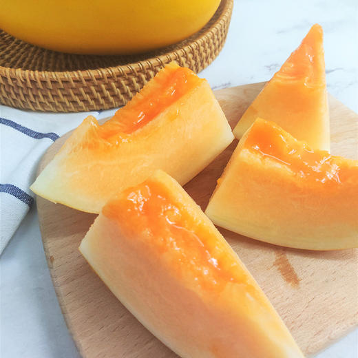 【沙漠黄金】甘肃民勤蜜瓜 2颗装 商品图0