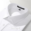 【防水防油防污】罗蒙男士衬衫经典纯色商务通勤百搭休闲三防长袖衬衫 商品缩略图4
