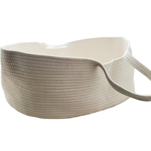 【随时随地 守护宝宝睡眠】 ins新款纯棉手提婴儿篮 手提篮轻便携式婴儿外出睡篮 创意婴儿床 商品图4