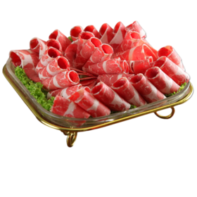 额尔敦 现切肥牛片牛肉片 500g