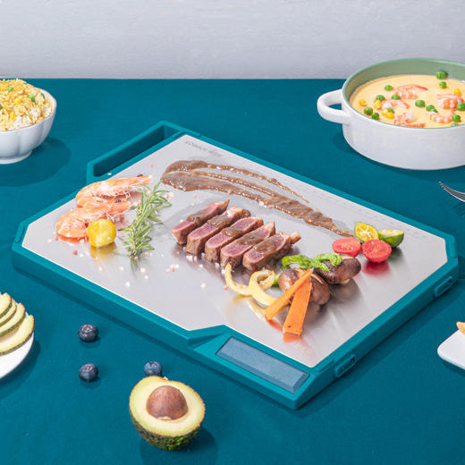 【康巴赫】磨刀功能抗菌双面菜板 商品图1