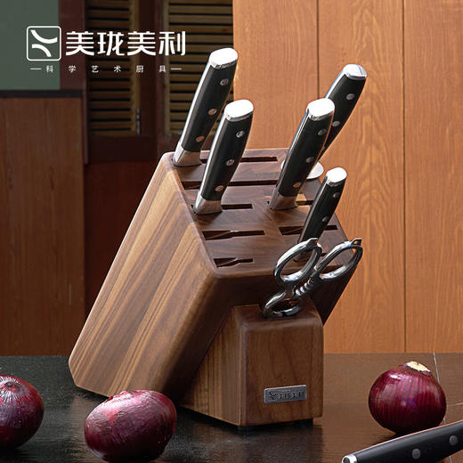 【清仓特惠3折，仅1个】美珑美利新龙渊系列刀座刀具菜刀刀架 商品图3