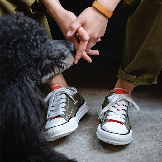 马登2025春季新款帆布鞋男低帮厚底增高休闲百搭小众板鞋溶解鞋子 商品图1