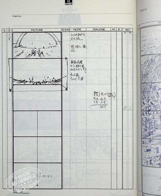 【中商原版】阿基拉 动画分镜画集1 大友克洋全集系列 日文原版 Animation AKIRA Storyboards 1 OTOMO THE COMPLETE WORKS 商品图4