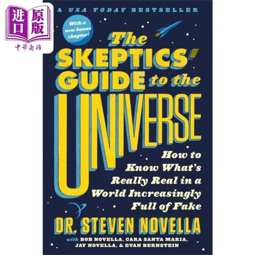 【中商原版】如何独立思考 跨越认知陷阱 建立科学思维 The Skeptics Guide to the Universe 英文原版 Steven Novella 商品图0