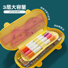 2022新款童卓泡泡机EVA硅胶笔袋可爱创意马卡龙学生文具盒 商品缩略图3