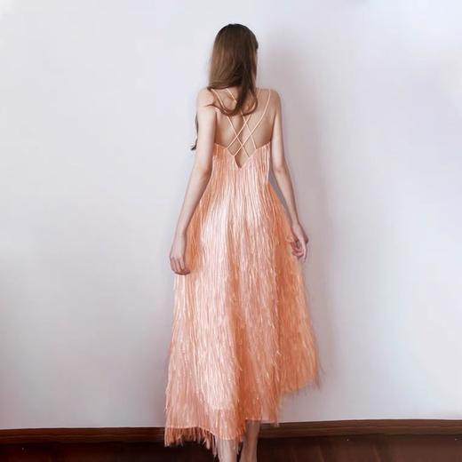 浪漫流苏吊带连衣裙 商品图2