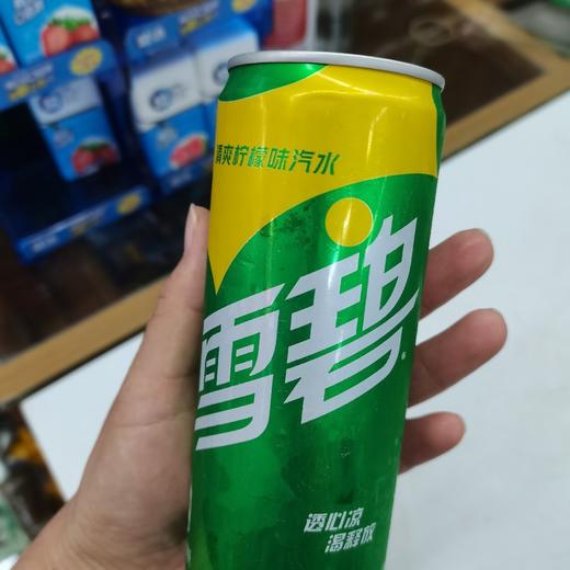 雪碧清爽柠檬味汽水摩登罐330ml 商品图0