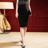纯色优雅，中长款一步裙气质高腰职业显瘦修身紧身包臀裙SG-B2X2678 商品缩略图2