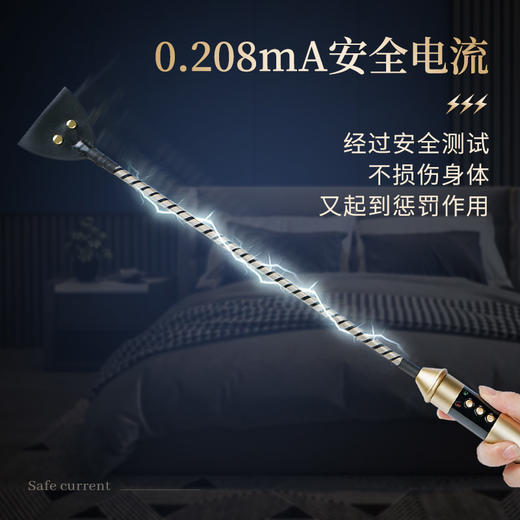 roomfun 房趣 电击棒 道具 刑具sextoy皮鞭用品皮拍调教鞭子情趣用品 商品图3