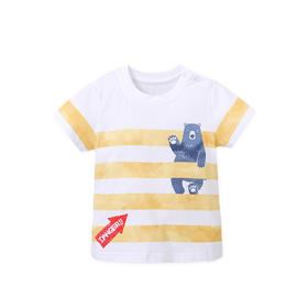 丽婴房-童衣类（夏）D0上衣\背心式上衣白色\米白