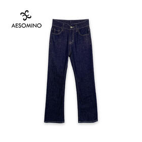 Aesomino/衣莎美诺牛仔裤Y294CF042
