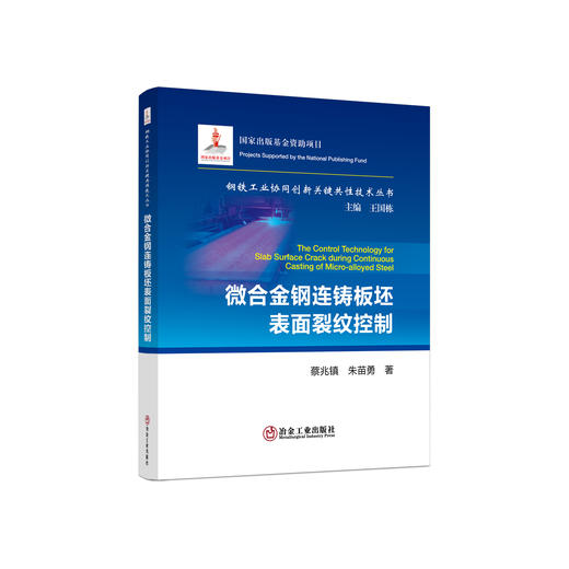 微合金钢连铸板坯表面裂纹控制/蔡兆镇,朱苗勇 商品图0