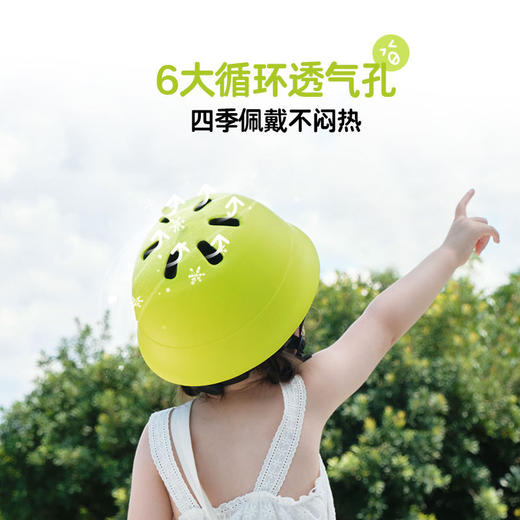 COOGHI酷骑滑板车轮滑平衡车儿童头盔男女孩夏款2岁安全护具 商品图2