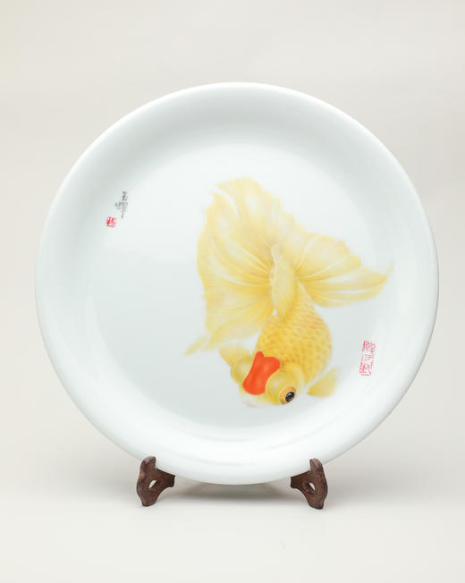 杨玉辉画盘（鱼16） 商品图4