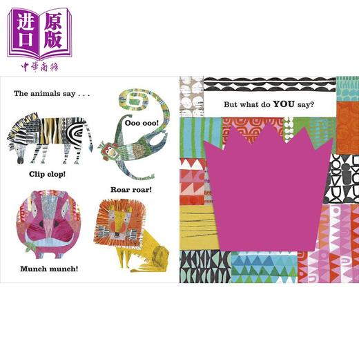【中商原版】Look  it’s Roar Roar Lion  看狮子在吼叫 英文原版儿童绘本 动物及动物故事主题 Camilla Reid 3到6岁 商品图2