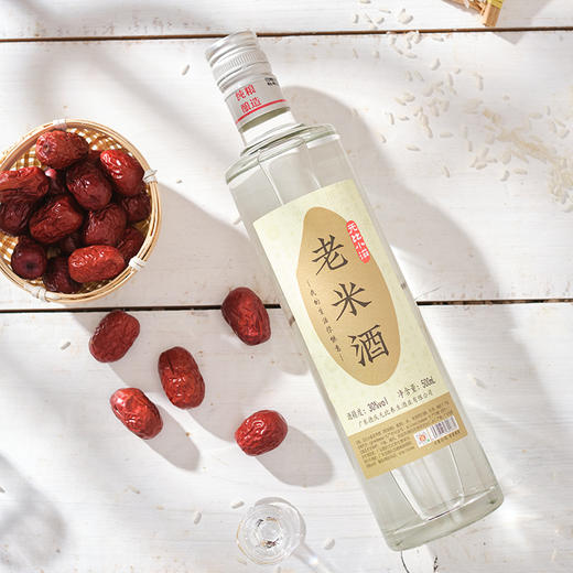无比小滋老米酒30度500ml米香型白酒纯粮酿造去壳发酵 商品图2