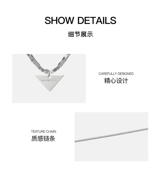 【秘币兑换】Secrethem 他秘定制项链 商品图4