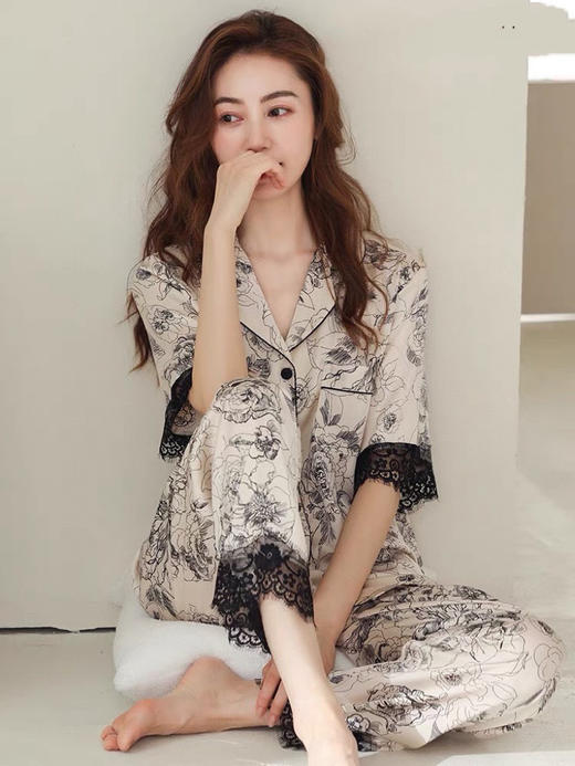 【限时折扣】蔷薇花蕾丝四件套居家套装 （非质量问题不退不换） 商品图4