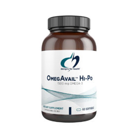 美国DFH 高浓度鱼油（软胶囊）OmegAvail™ Hi-Po 120粒 #EPA#DHA