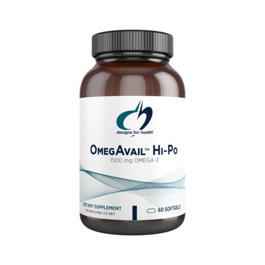 美国DFH 高浓度鱼油（软胶囊）OmegAvail™ Hi-Po 120粒 #EPA#DHA 商品图0