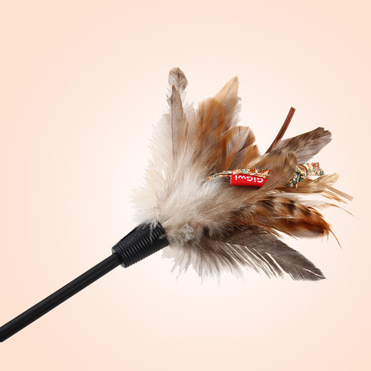 GiGwi贵为猫玩具自嗨逗猫棒神器羽毛耐咬养猫幼猫宠物小猫咪用品 商品图1