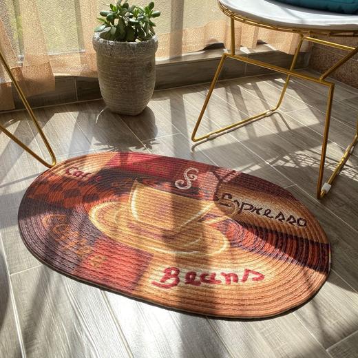 手工编织地垫门口垫印花地毯脚垫卫生间厨房浴室门口吸水防滑垫子 商品图3