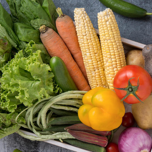 有机蔬菜箱 | 3斤/5斤/7斤 现摘现发农场直发 宅配 当季时蔬 旭耕 商品图2