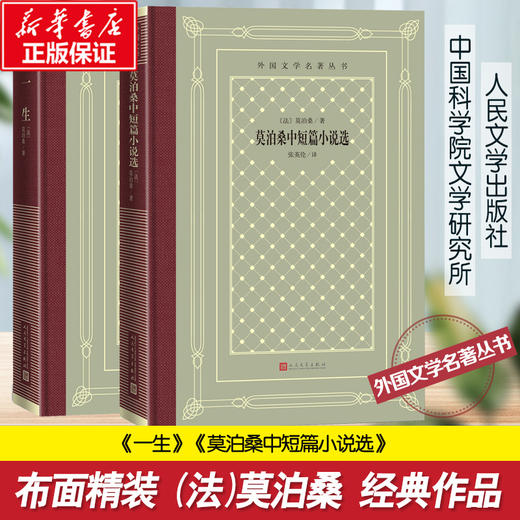 莫泊桑作品 人文网格本 商品图0