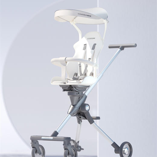 COOGHI酷骑遛娃神器可坐可躺轻便可折叠高景观 商品图0