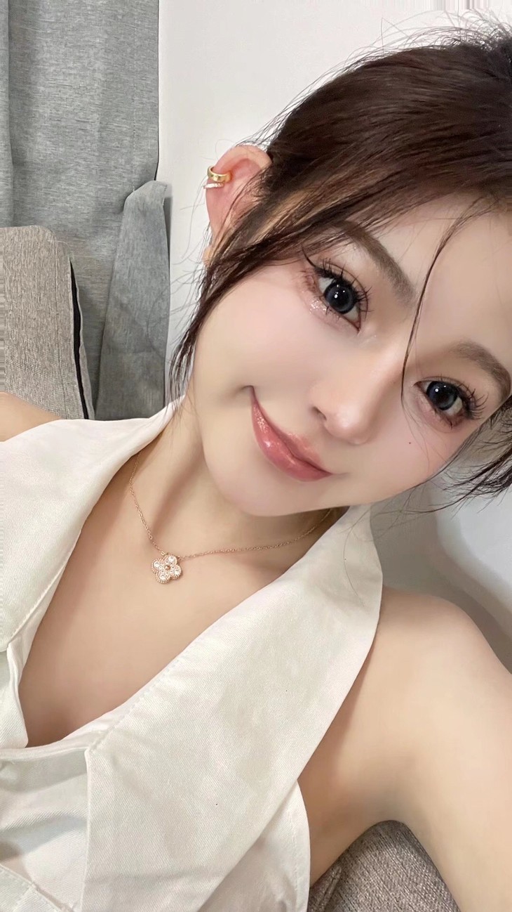 LILYANNA半年抛隐形眼镜 糯米蓝14.5mm 一副/2片-VVCON美瞳网20