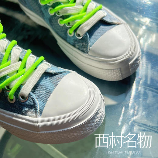 西村名物2022年初秋新款厚底圆头休闲板鞋帆布鞋10691 商品图1