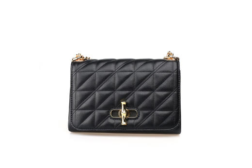 豪麟名鞋奥莱迪嘉女装牛皮革手袋TWPB22SX201黑色  原价1960元 商品图0