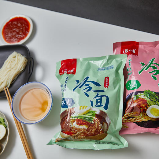 【远味免泡大冷面&辣白菜】远味精选搭配免泡大冷面570g/袋辣白菜500g/袋包邮 商品图3