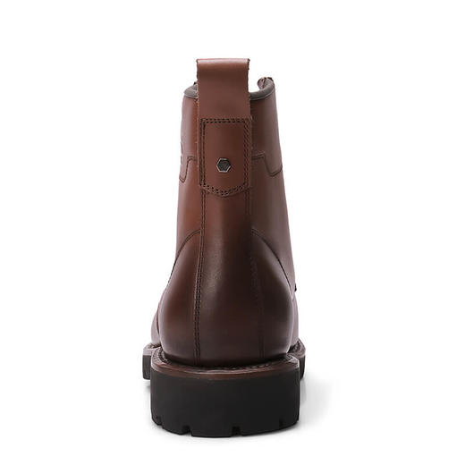 强人3515男靴户外靴百搭耐磨牛皮短靴战训靴固特异单靴 商品图12