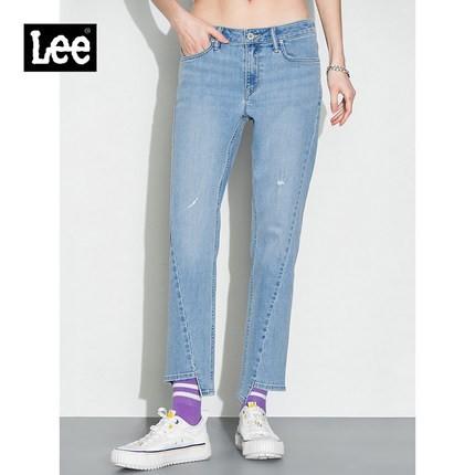 2022年春款LEE正品女士401版型牛仔裤LWB100401100333-A01260 商品图0
