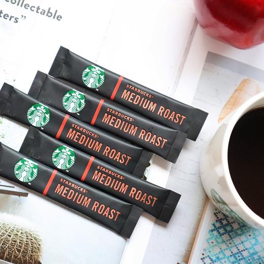 星巴克精品速溶黑咖啡浓缩美式学生提神无蔗糖纯黑咖啡粉 商品图4