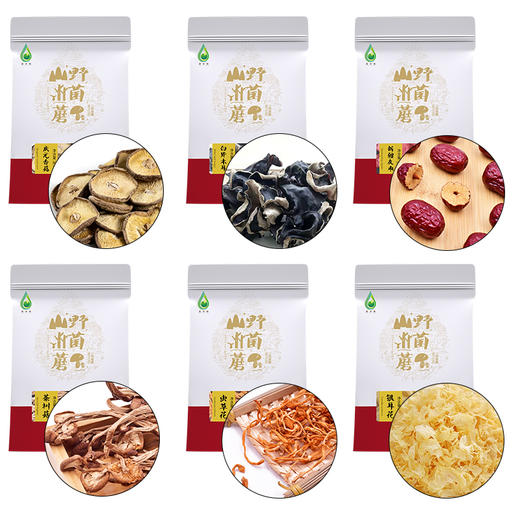山野菌蘑干货礼盒1030g 商品图1