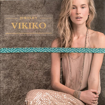 【编织宽绳】VIKIKO 花色图案编织宽绳民族风 15-20cm 商品图1