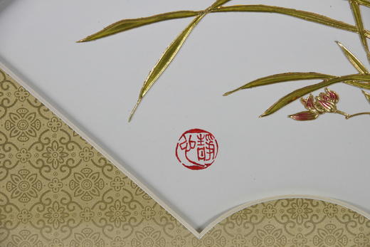 中华老字号蔡氏漆线雕兰（心静）送礼必备 商品图3