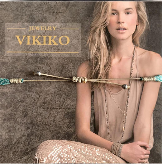 【编织宽绳】VIKIKO 花色图案编织宽绳民族风 15-20cm 商品图2