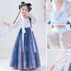 DY-J668儿童汉服古装襦裙新款中国风唐装女孩裙女童连衣裙夏 商品缩略图2