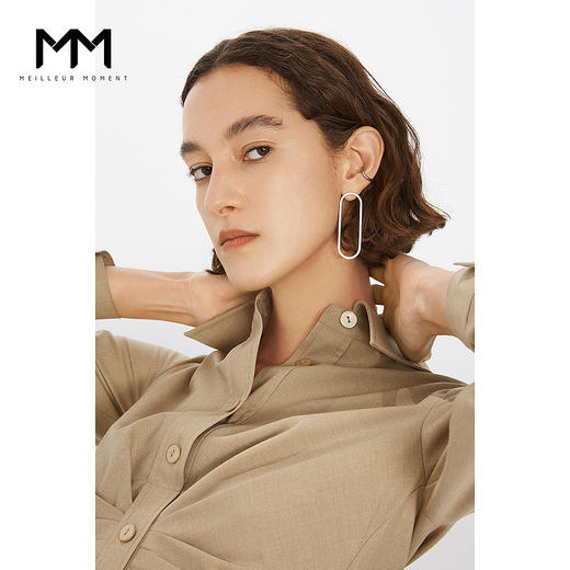 【商场同款】麦檬春蝴蝶抽褶腰部设计连衣裙5C1291711 商品图1