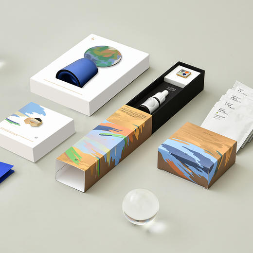 见南花 水泥香风 扩香器植物精油香氛香薰磁吸礼盒 企业定制礼品 商品图2