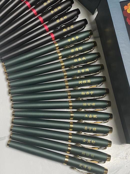 免费刻字 正品派克PARKER钢笔 商务办公送礼 签字笔 男女生日礼物 学生练字 IM复古绿流金墨水笔+大唐盛世礼盒 商品图8