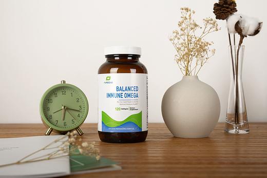 【新包装白色可降解瓶-免疫平衡鱼油】Balanced Immune Omega 120粒  独特添加DPA+SPM+DHA/EPA 肠道健康支持  敏感支持 IgG不耐受 商品图4