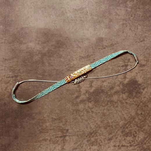 【镶砖编织手绳】VIKIKO复古编织绳彩钻 15-25cm 商品图2