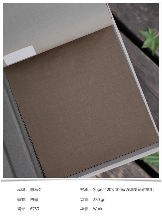 「爱好者直选26款」Super 120's 澳洲美丽诺羊毛纯色全麻衬套装 商品图10